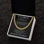 To My Boyfriend | Cuban Link Chain