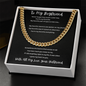 To My Boyfriend | Cuban Link Chain