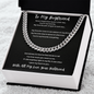 To My Boyfriend | Cuban Link Chain