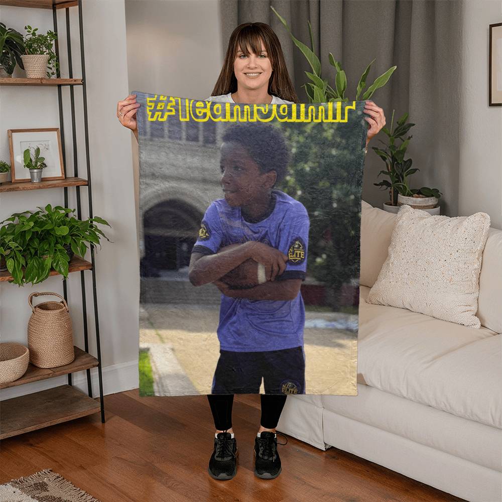 Support Your Kid Sports Blanket