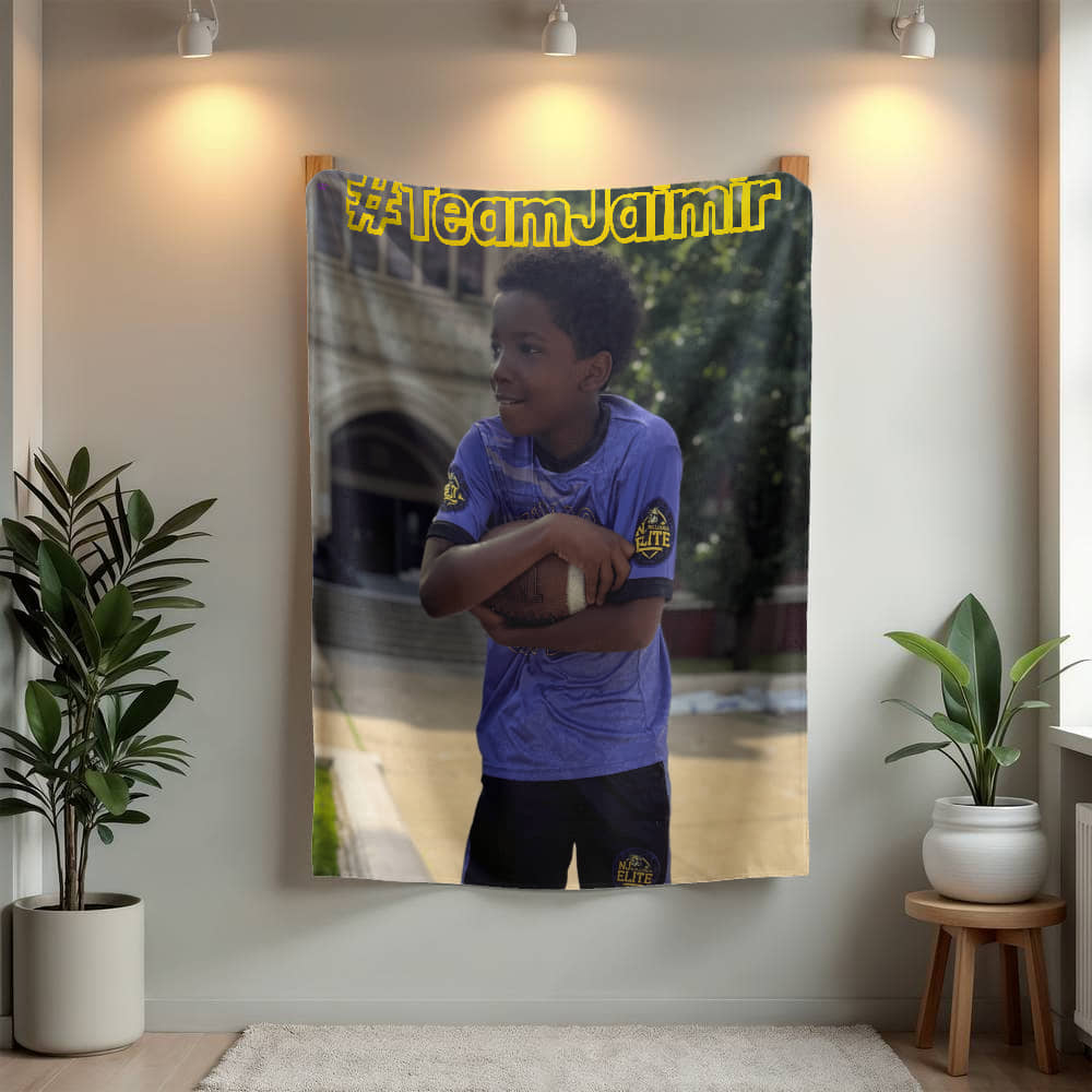Support Your Kid Sports Blanket