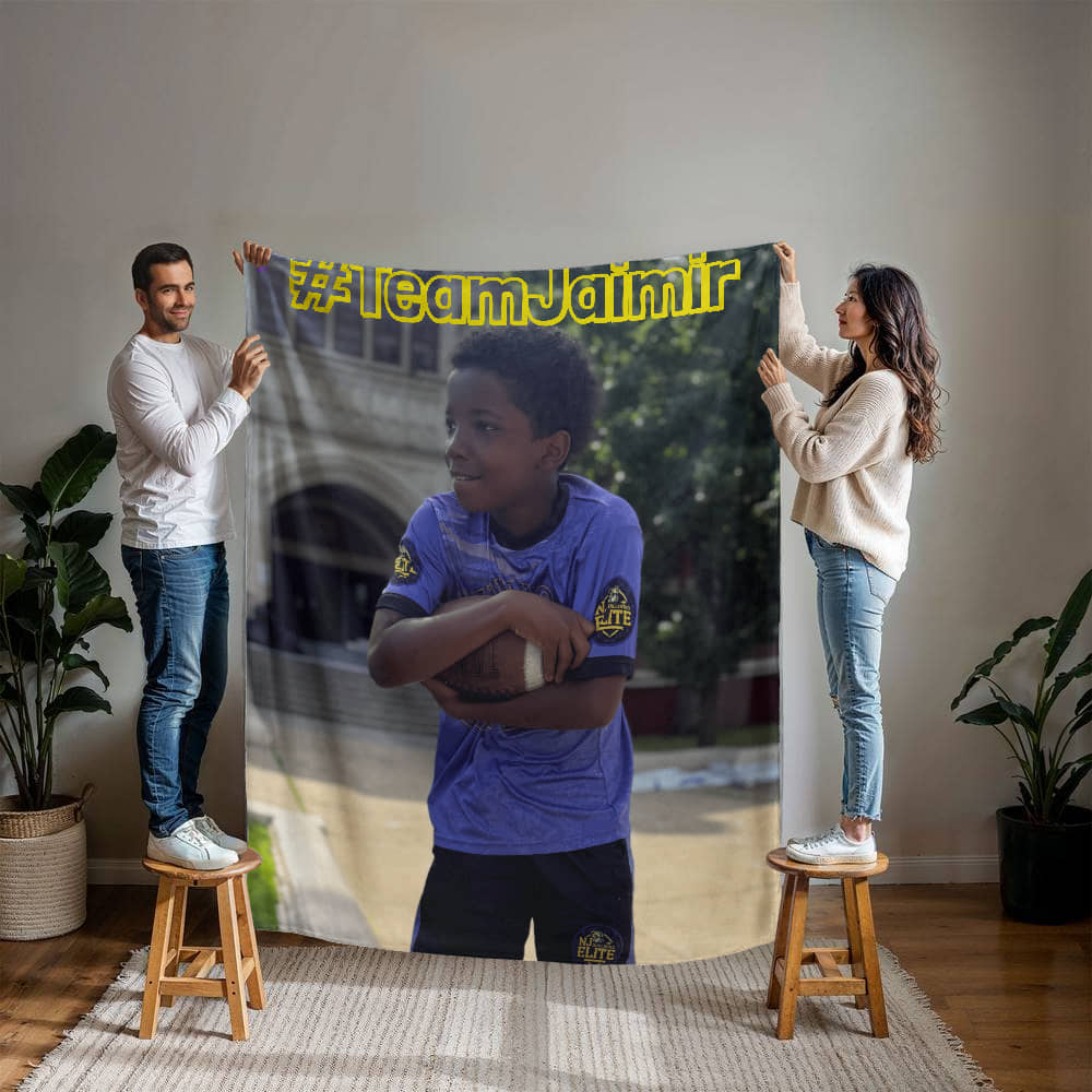 Support Your Kid Sports Blanket